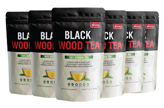 Black Wood Tea 6 bottle package